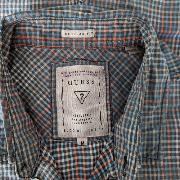 Men's Checkered Button Up - Picture 7 of 9